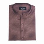 All over Print Cotton Panjabi (Chocolate) - Image 2