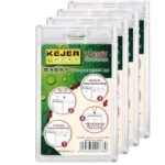 Anti-fold fully transparent hard plastic ID Card Cover / Card Holder - Image 2