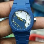 Arabic Dial Premium Marble Finish Ladies Watch with Butterfly Lock - Image 3