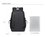 Arctic Hunter BackPack Waterproof  Black - Image 4