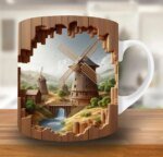 Attractive 3D Design Mug - Image 2