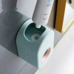 Automatic Toothpaste Dispenser Wall Mount Toothpaste Squeezer - Image 4