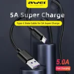 Awei CL-113T USB C Cable 5A Fast Charging - Image 4