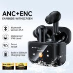 Awei T56 ANC Earbuds with LED Touch Display - Image 3