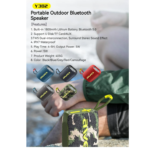 Awei Y382 Portable Bluetooth Speaker IPX7  Six month warrenty - Image 2