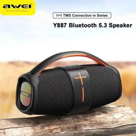Awei-Y887-Portable-Bluetooth-Outdoor-Speaker-Six-Month-warrenty-1 Awei Y887 Portable Bluetooth Outdoor Speaker ( Six Month warrenty ) - Image 1