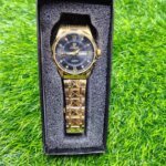 BINBOND 2521 Luxury Brand Luminous Quartz Watch For Men (golden black) - Image 4