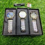 BINBOND B1236 Brand Fashion Tourbillon Dial Quartz Watches Men’s Luxury Stainless Steel + Free Chain cutter @ battery . - Image 6