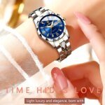 BINBOND Top Brand Luxury Fashion Business Womens Watches 30M Week Date Clock Sport Quartz Womens Wristwatch - Image 3