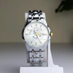 BINBOND Water Resistant Stainless Steel Quartz Watch