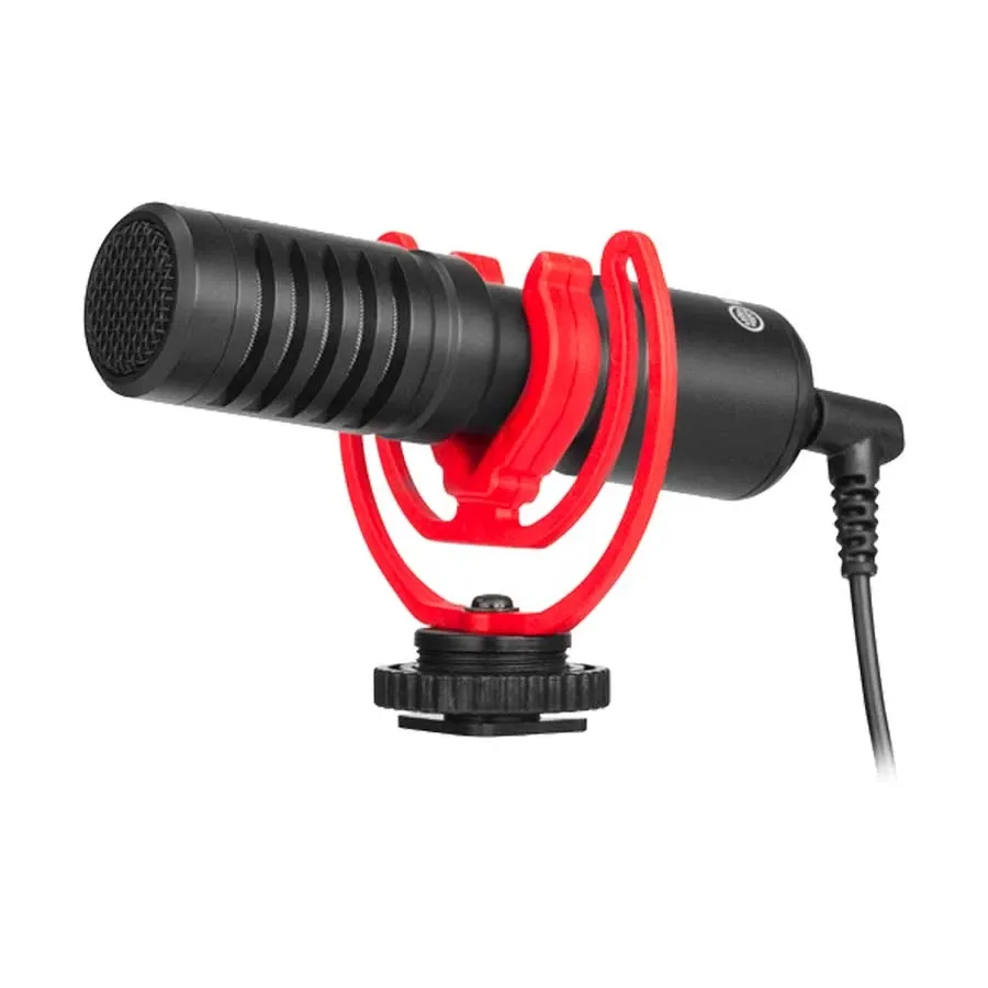 BOYA-BY-MM1-Mini-Shotgun-Microphone BOYA BY-MM1+ Mini Shotgun Microphone - Image 1