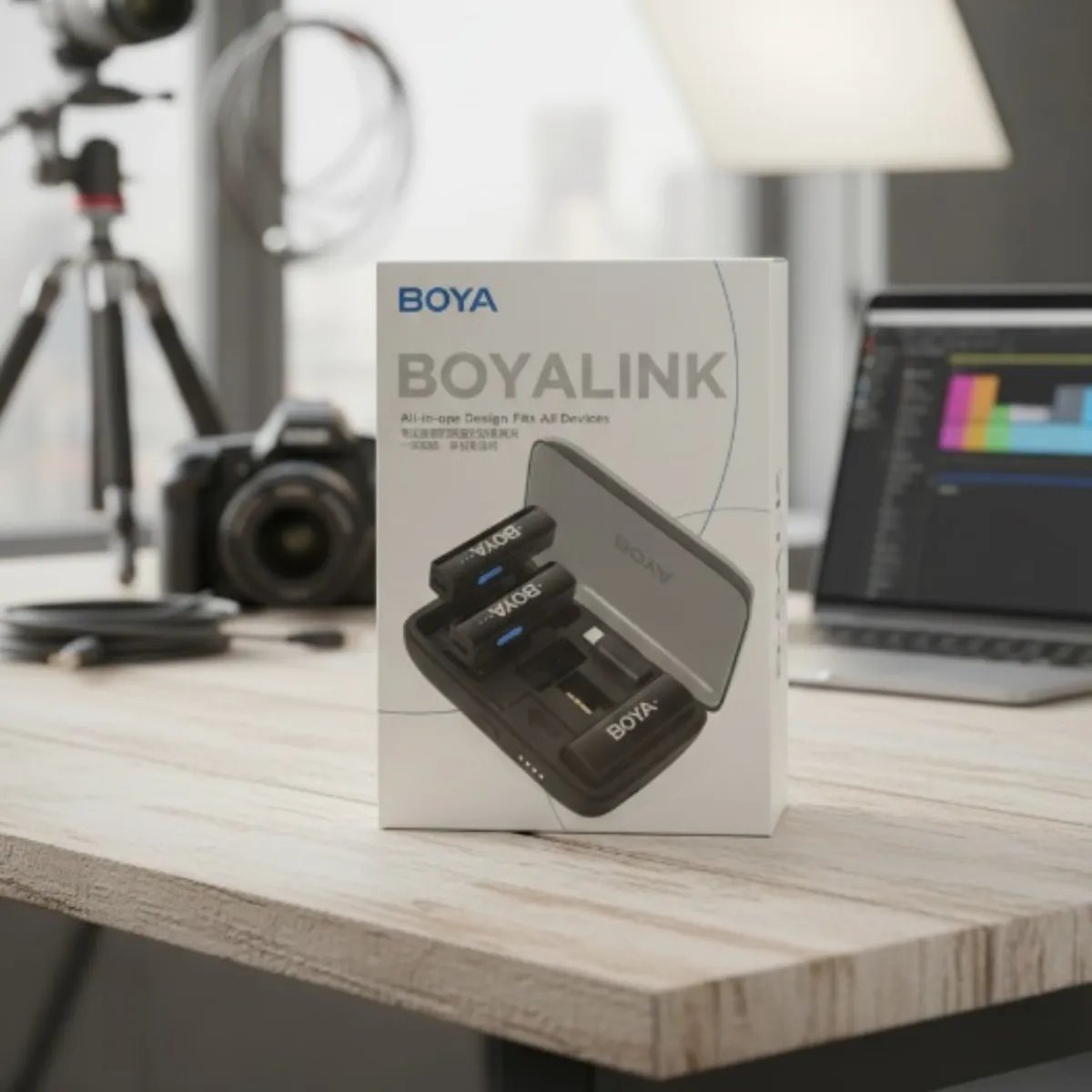 BOYALINK-All-in-one-Design-Wireless-Microphone-System BOYALINK All-in-one Design Wireless Microphone System - Image 1