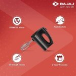 Bajaj Powerful 250W Hand Mixer - HM-01 - Image 4