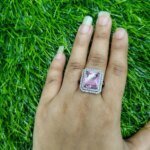 Blush Pink Elegance Ring - Image 3