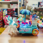 Bump And Go Monkey Ice Cream Toy for Kids