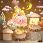 Bunny Carousel Night Light Projector – Rotating LED Star Projection Lamp for Kids Room & Magical Nursery Decor Rotatable Rabbit Night Lamp - Image 7