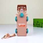 Bus Design Straw Water Bottle - Image 5