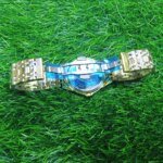 Butter Fly Lock OLEVS 9931G New Exclusive Design Quartz Watch for Men black Dail - Image 6