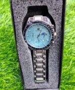 Butter Fly Lock  OLEVS Watch for mens (stell chain  paste dial ) - Image 4