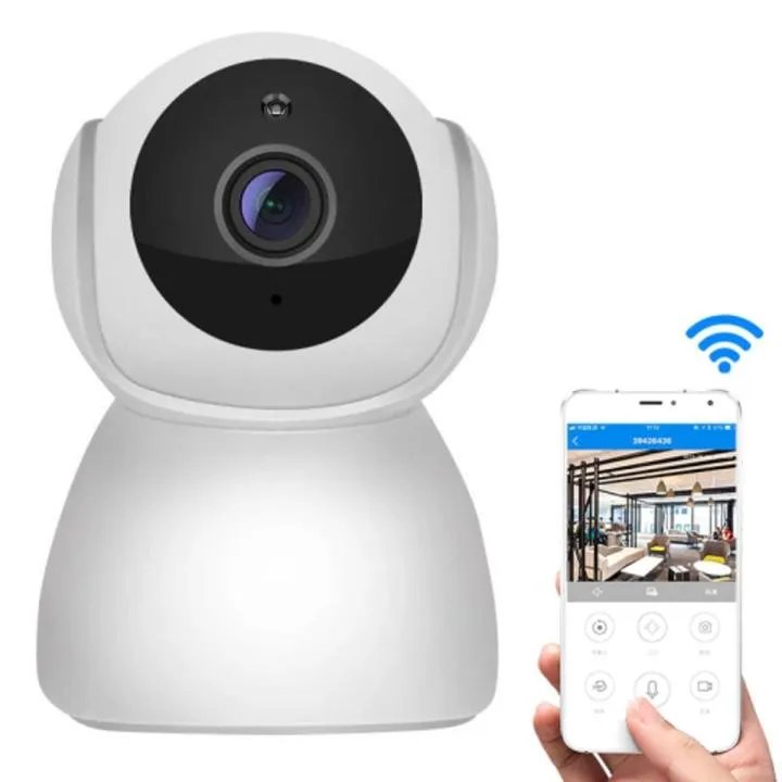 CCTV-Camera-V380-Pro-HD-1080P-WiFi-360°-Viewing-Area-Security-Camera-1 CCTV Camera V380 Pro HD 1080P WiFi 360° Viewing Area Security Camera - Image 1