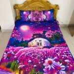 China Premium 3D Design Bed Sheet