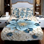 China Premium 3D Design Bed Sheet