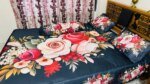 China Premium 3D Design Bed Sheet(red) - Image 4