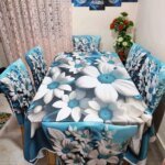 China Premium 3D Print Table Cloth Set