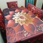 China Premium 3D Print Table Cloth Set