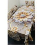 China Premium 3D Print Table Cloth Set