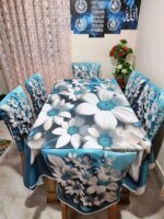 China Premium 3D Print Table Cloth Set - Image 2