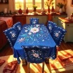 China Premium 3D Print Table Cloth Set - Image 2