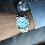 Citizen Tsuyosa Men's Blue Rainbow Dial Watch - Image 4