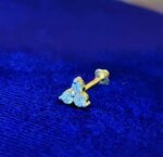 Classic 3 Stone Nosepin - Image 3