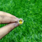 Classic Crystal Crown Ring – Golden Finish - Image 8