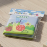 Colorful Learning World Fabric Book