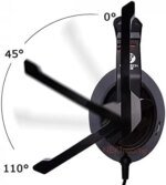 Cosonic CD-770 High-Quality Stereo Surround Gaming Headsets PC Earphone with Microphones - Image 4