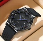 Crrju 5030 Premium Silicone Strap Watch - Image 4