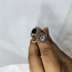 Crystal Bloom Silver Ring - Image 5