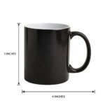 Customized Printed Magic Mug – Black - Image 4