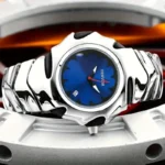 DENVOSI Premium Metal Watch – Bold Design (Blue Dial) - Image 2