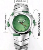 DENVOSI Premium Metal Watch – Bold Design (Green Dial) - Image 2