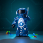 Dancing Robot Toy with Pleasant Flashing Lights,Music, B/O Mode & 360° Rotation for Kid|Boys|Girls - Image 2