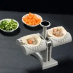 Double Head Automatic Dumpling Maker – Food-Grade ABS Dumpling Press for Dumplings, Momos & Ravioli (Wrap Two at a Time) - Image 2