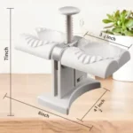 Double Head Automatic Dumpling Maker – Food-Grade ABS Dumpling Press for Dumplings, Momos & Ravioli (Wrap Two at a Time) - Image 4