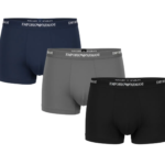 EMPORIO ARMANI 3-Pack Boxer Shorts Men's Trunks ( Multi Color)