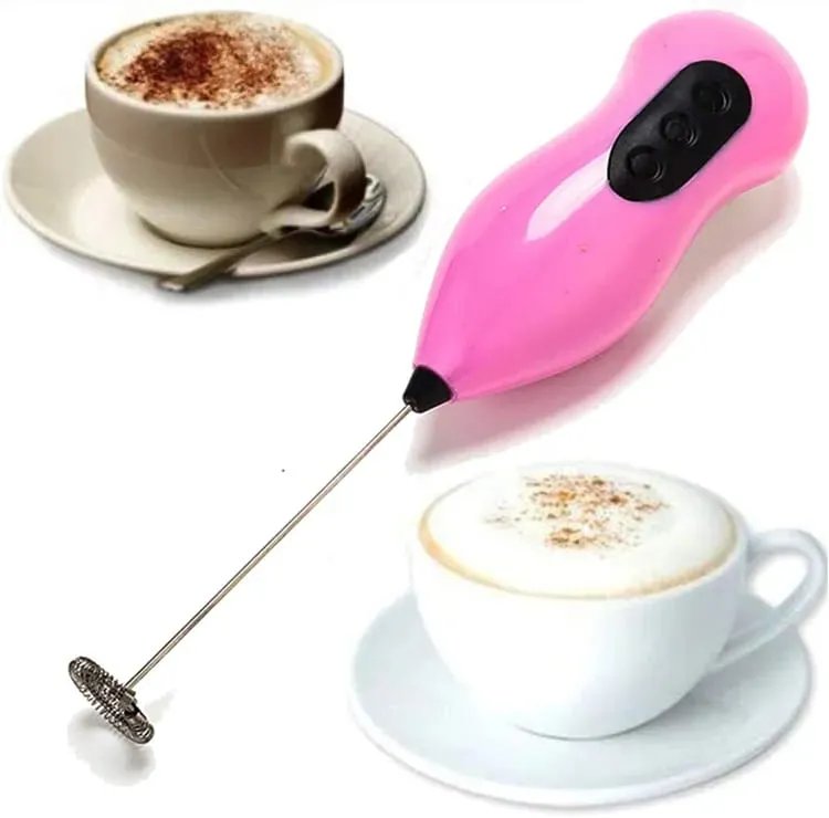Electric-Foam-Maker-for-Milk-Coffee-Egg-Beater-Juice-Cafe-Without-battery-Multicolour-1 Electric Foam Maker for Milk, Coffee, Egg Beater, Juice, Cafe Without battery Multicolour - Image 1