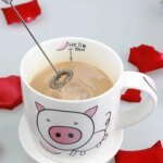 Electric Foam Maker for Milk, Coffee, Egg Beater, Juice, Cafe Without battery Multicolour - Image 4