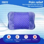 Electric Hot Water Bag Pain Remover - Multicolour - Hot Water Bag - Image 3