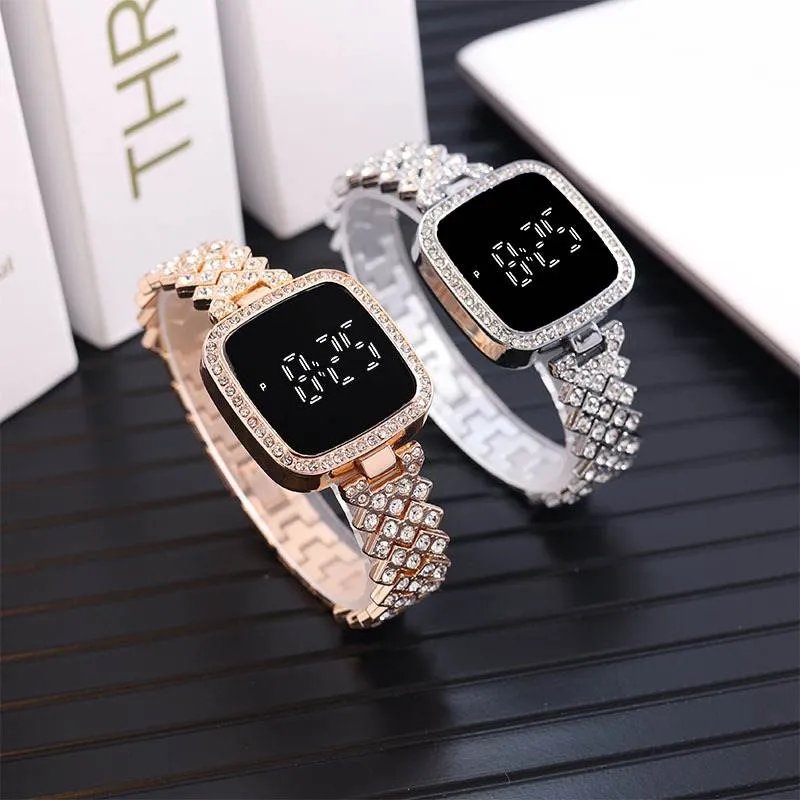 Elegant-Luxury-Full-Diamond-Touch-Screen-Ladies-Watch-1 Elegant Luxury Full Diamond Touch Screen Ladies Watch - Image 1
